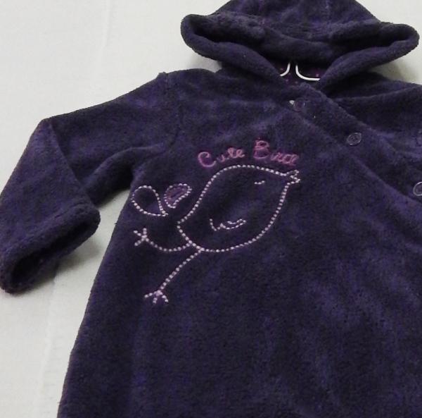 Fleece Schneeanzug Gr. 68 von Babyclub by C&A (961)